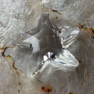 Swarovski Clear Crystal Star Accent